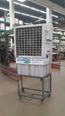 Climatizador em ambiente comercial