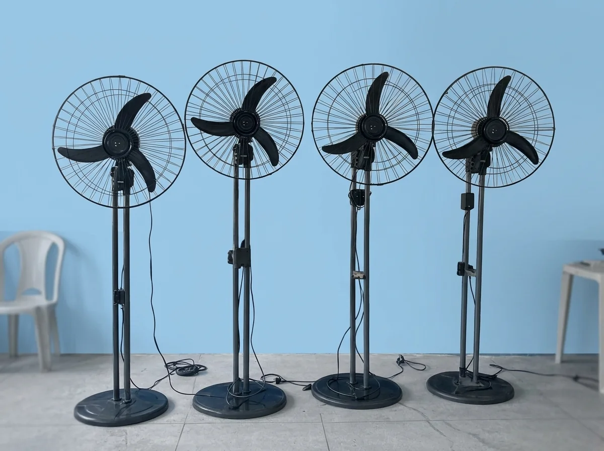 Ventiladores industriais — imagem da biblioteca ECOAR